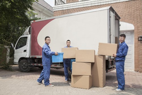 Office relocation team planning the move
