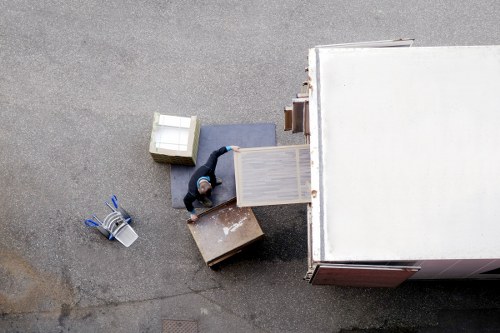 Man and Van team assisting with a move