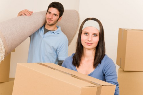Planning a move with checklists and packing materials