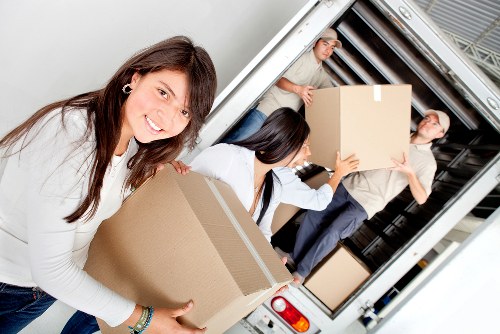 Satisfied customers with Move Van removal service