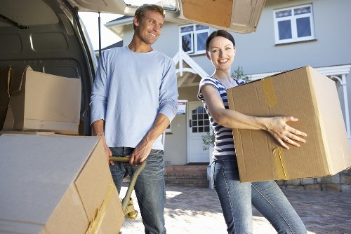 Packing furniture with protective materials